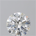 Natural Diamond 4.01 Carats, Round with Excellent Cut, H Color, VS1 Clarity and Certified by GIA