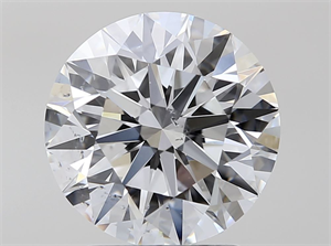 Picture of Natural Diamond 2.20 Carats, Round with Excellent Cut, D Color, SI1 Clarity and Certified by GIA