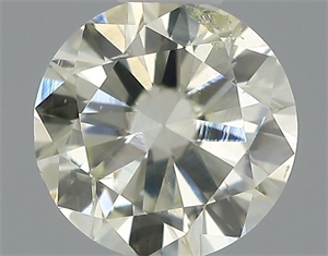 Picture of Natural Diamond 0.40 Carats, Round with Good Cut, K Color, SI2 Clarity and Certified by IGI