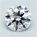 Natural Diamond 1.50 Carats, Round with Excellent Cut, D Color, VVS1 Clarity and Certified by GIA