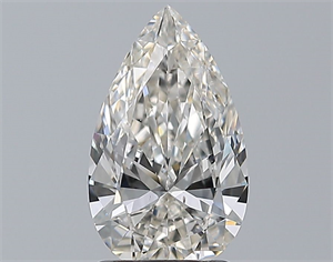 Picture of Natural Diamond 1.50 Carats, Pear with  Cut, H Color, VS2 Clarity and Certified by GIA