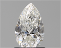 Natural Diamond 1.01 Carats, Pear with  Cut, H Color, VVS1 Clarity and Certified by GIA