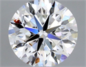 Natural Diamond 0.40 Carats, Round with Very Good Cut, G Color, VVS1 Clarity and Certified by GIA