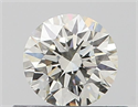 Natural Diamond 0.42 Carats, Round with Excellent Cut, I Color, VS1 Clarity and Certified by GIA