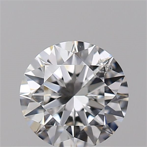 Picture of Natural Diamond 0.44 Carats, Round with Excellent Cut, F Color, SI2 Clarity and Certified by GIA