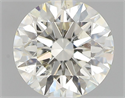 Natural Diamond 0.63 Carats, Round with Excellent Cut, K Color, SI2 Clarity and Certified by GIA