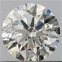 Natural Diamond 0.41 Carats, Round with Excellent Cut, F Color, SI1 Clarity and Certified by GIA