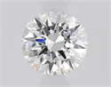 Natural Diamond 0.42 Carats, Round with Very Good Cut, G Color, SI2 Clarity and Certified by GIA