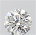 Natural Diamond 0.41 Carats, Round with Excellent Cut, G Color, SI2 Clarity and Certified by GIA