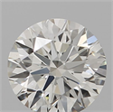 Natural Diamond 0.60 Carats, Round with Excellent Cut, K Color, VS2 Clarity and Certified by GIA