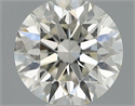 Natural Diamond 0.43 Carats, Round with Excellent Cut, H Color, VS1 Clarity and Certified by IGI