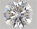 Natural Diamond 1.57 Carats, Round with Excellent Cut, E Color, VVS1 Clarity and Certified by GIA