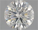 Natural Diamond 3.01 Carats, Round with Excellent Cut, J Color, SI2 Clarity and Certified by GIA