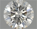 Natural Diamond 0.41 Carats, Round with Excellent Cut, I Color, VVS2 Clarity and Certified by GIA