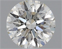 Natural Diamond 0.40 Carats, Round with Excellent Cut, K Color, SI2 Clarity and Certified by GIA