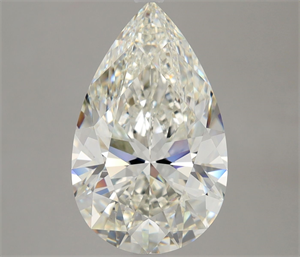 Picture of Natural Diamond 4.01 Carats, Pear with  Cut, H Color, VS1 Clarity and Certified by IGI