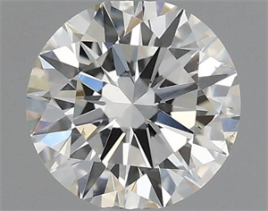 Picture of Natural Diamond 0.47 Carats, Round with Excellent Cut, I Color, SI1 Clarity and Certified by IGI