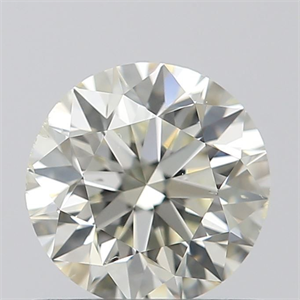 Picture of Natural Diamond 0.70 Carats, Round with Excellent Cut, K Color, VS2 Clarity and Certified by IGI