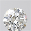 Natural Diamond 0.40 Carats, Round with Excellent Cut, I Color, VVS2 Clarity and Certified by GIA