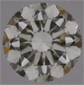 Natural Diamond 0.50 Carats, Round with Good Cut, K Color, VS2 Clarity and Certified by GIA