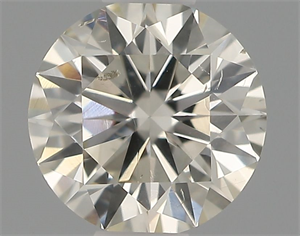 Picture of Natural Diamond 0.40 Carats, Round with Excellent Cut, I Color, SI1 Clarity and Certified by IGI