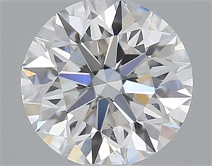 Picture of Natural Diamond 0.41 Carats, Round with Excellent Cut, E Color, SI1 Clarity and Certified by GIA