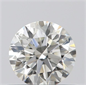 Natural Diamond 0.47 Carats, Round with Excellent Cut, J Color, SI1 Clarity and Certified by GIA