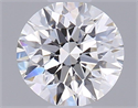 Natural Diamond 0.40 Carats, Round with Very Good Cut, H Color, VS2 Clarity and Certified by GIA