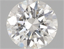 Natural Diamond 0.41 Carats, Round with Excellent Cut, F Color, SI2 Clarity and Certified by GIA