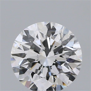 Picture of Natural Diamond 0.40 Carats, Round with Very Good Cut, E Color, SI2 Clarity and Certified by GIA