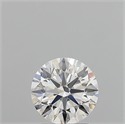 Natural Diamond 1.61 Carats, Round with Excellent Cut, H Color, SI1 Clarity and Certified by GIA