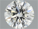 Natural Diamond 0.50 Carats, Round with Excellent Cut, K Color, VVS1 Clarity and Certified by GIA