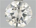 Natural Diamond 0.70 Carats, Round with Very Good Cut, K Color, SI2 Clarity and Certified by GIA