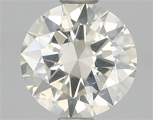 Picture of Natural Diamond 0.70 Carats, Round with Very Good Cut, K Color, SI2 Clarity and Certified by GIA