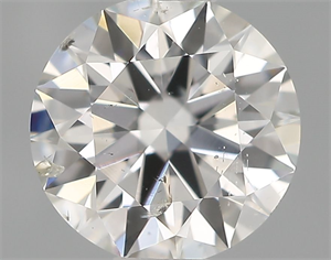 Picture of Natural Diamond 0.51 Carats, Round with Excellent Cut, G Color, SI2 Clarity and Certified by IGI