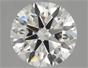 Natural Diamond 3.01 Carats, Round with Excellent Cut, J Color, VVS1 Clarity and Certified by GIA