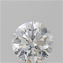 Natural Diamond 2.05 Carats, Round with Excellent Cut, G Color, I1 Clarity and Certified by GIA