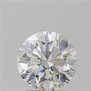 Picture of Natural Diamond 2.05 Carats, Round with Excellent Cut, G Color, I1 Clarity and Certified by GIA