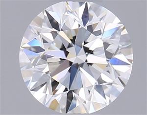 Picture of Natural Diamond 0.40 Carats, Round with Very Good Cut, I Color, VVS2 Clarity and Certified by GIA