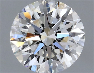 Picture of Natural Diamond 0.40 Carats, Round with Very Good Cut, G Color, VS2 Clarity and Certified by GIA