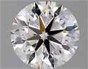 Natural Diamond 1.50 Carats, Round with Very Good Cut, D Color, VS1 Clarity and Certified by GIA