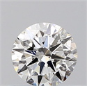 Natural Diamond 0.51 Carats, Round with Very Good Cut, F Color, I1 Clarity and Certified by GIA