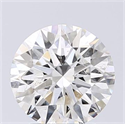 Natural Diamond 2.08 Carats, Round with Excellent Cut, G Color, SI2 Clarity and Certified by GIA