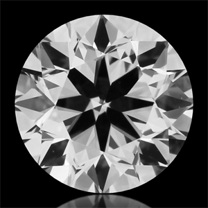 Picture of Natural Diamond 0.46 Carats, Round with Very Good Cut, I Color, VS1 Clarity and Certified by GIA