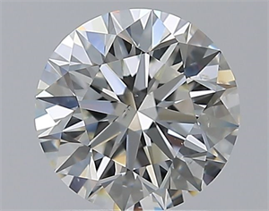 Picture of Natural Diamond 1.51 Carats, Round with Excellent Cut, I Color, SI1 Clarity and Certified by GIA