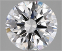 Natural Diamond 2.02 Carats, Round with Excellent Cut, D Color, VS1 Clarity and Certified by GIA