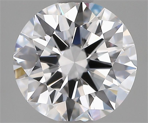 Picture of Natural Diamond 2.02 Carats, Round with Excellent Cut, D Color, VS1 Clarity and Certified by GIA