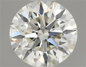 Picture of Natural Diamond 0.50 Carats, Round with Excellent Cut, K Color, VS1 Clarity and Certified by GIA