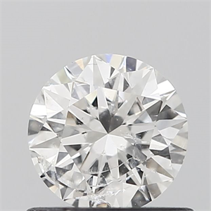 Picture of Natural Diamond 0.60 Carats, Round with Excellent Cut, D Color, I1 Clarity and Certified by IGI