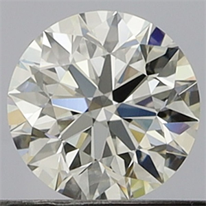 Picture of Natural Diamond 0.41 Carats, Round with Excellent Cut, I Color, VVS1 Clarity and Certified by GIA